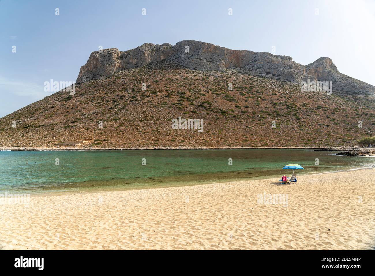 Strand von Stavros, bekannt durch den film 'Alexis Zorbass' mit Anthony Quinn, Akrotiri Halbinsel, Chania, Kreta, Griechenland, Europa | Stavros be Banque D'Images