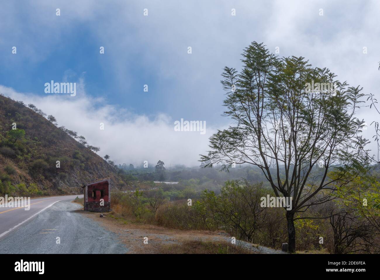 Un voyage sur la N 9 au nord de la province de Jujuy, dans le nord-ouest de l'Argentine, en Amérique latine Banque D'Images
