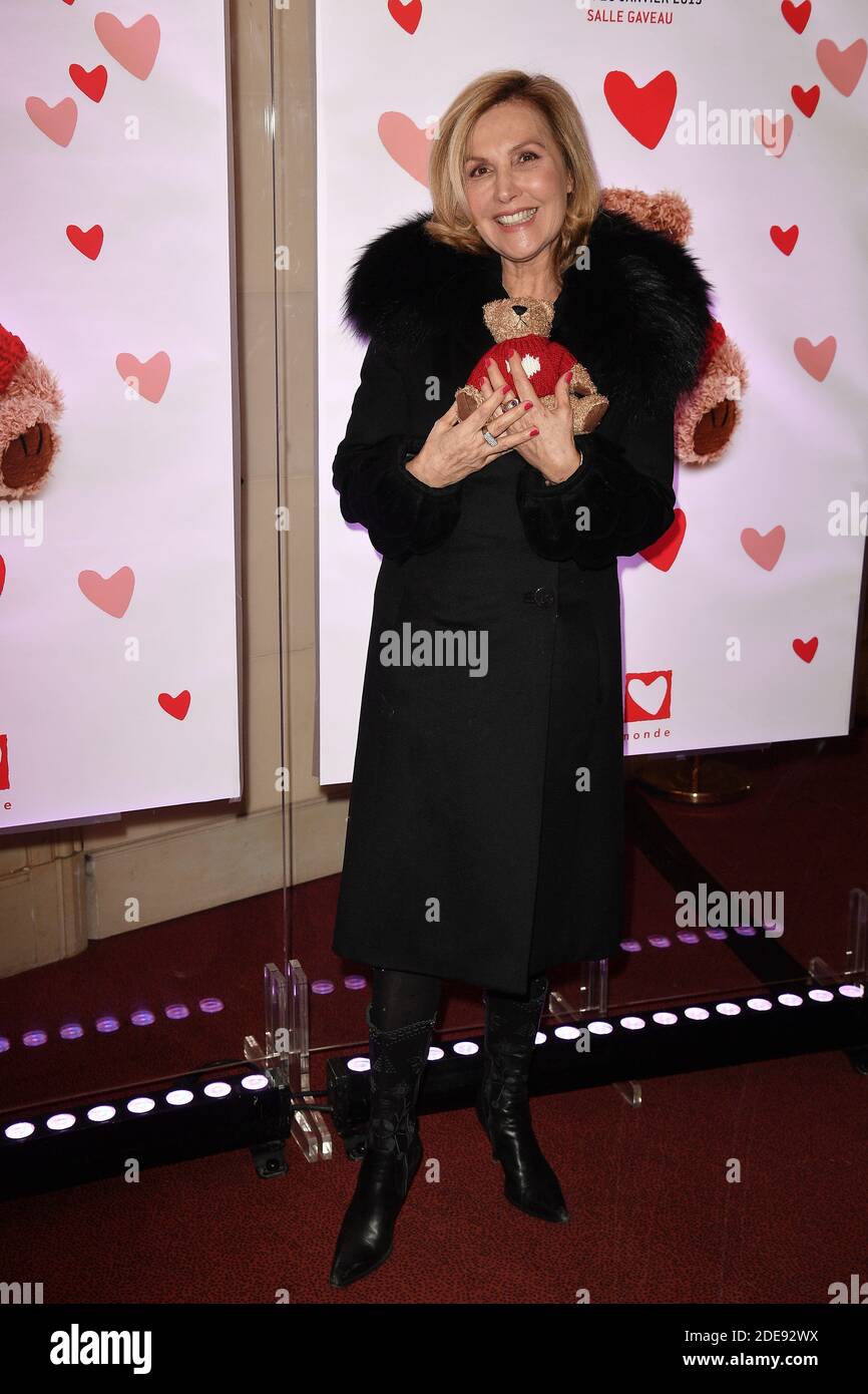 Fabienne Amiach assiste au Gala du coeur de Mecenat Chirugie Cardiaque à la salle Caveau le 28 janvier 2019 à Paris, France. Photo de David Niviere/ABACAPRESS.COM Banque D'Images