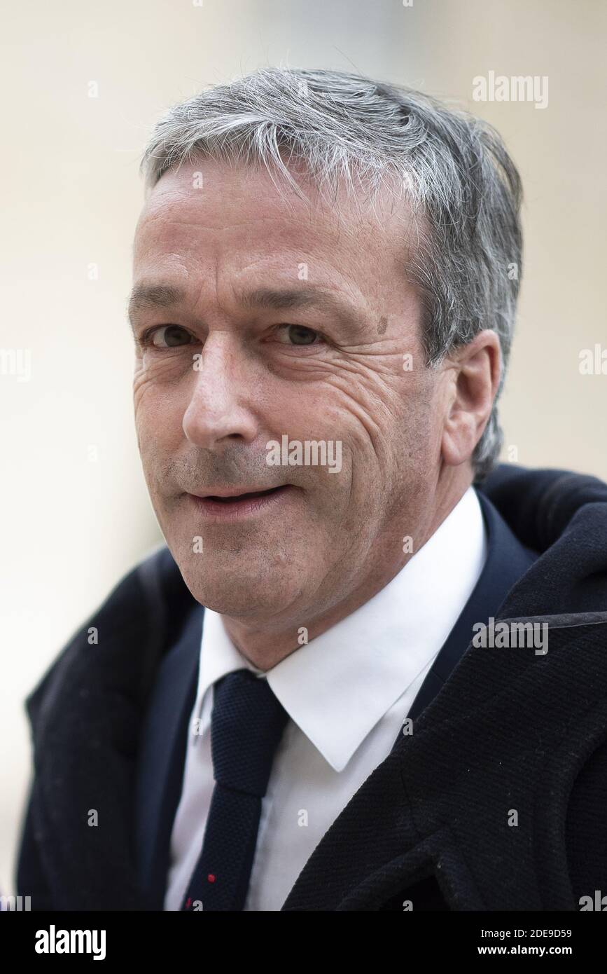 Philippe Vigier à l'Elysée Palace le 6 février 2019 à Paris, France. ELIOT BLONDT/ABACAPRESS.COM Banque D'Images