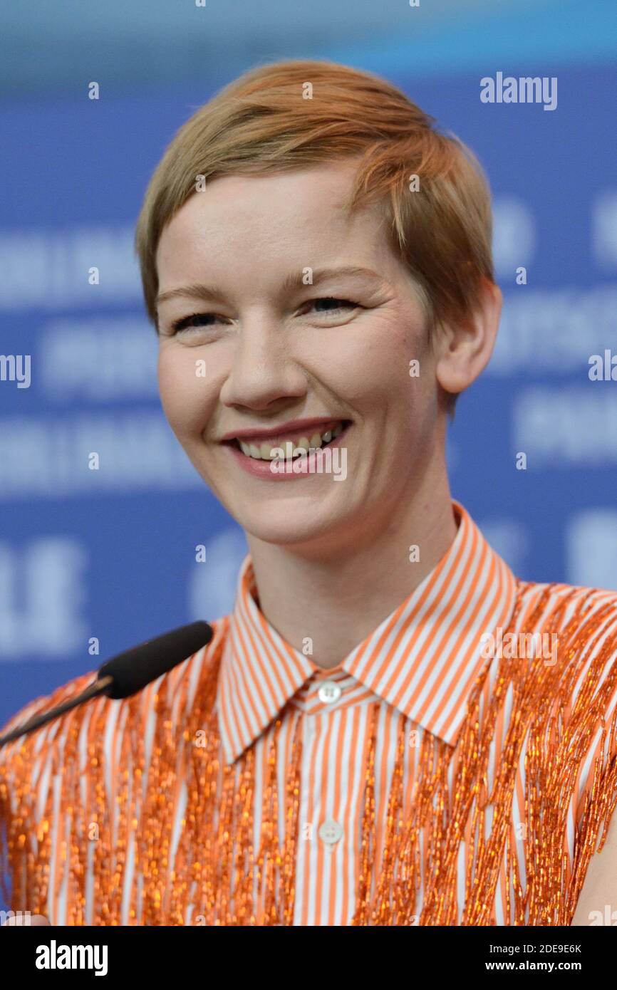 Sandra Huller participe à la Conférence de presse du jury dans le cadre du 69e Festival international du film de Berlin (Berlinale) à Berlin, en Allemagne, le 07 février 2019. Photo d'Aurore Marechal/ABACAPRESS.COM Banque D'Images