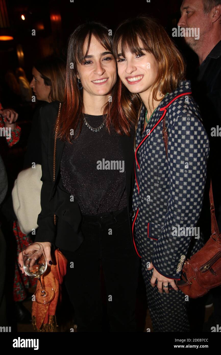 Carmen Alessandrin et sa soeur Thais Alessandrin lors de l'After