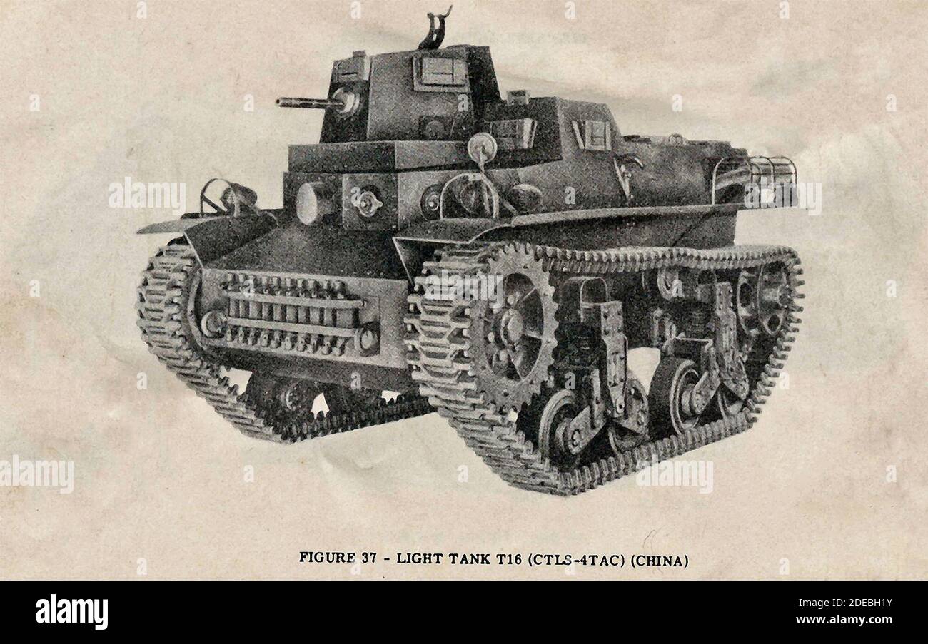 T16 réservoir léger - 1943 Banque D'Images