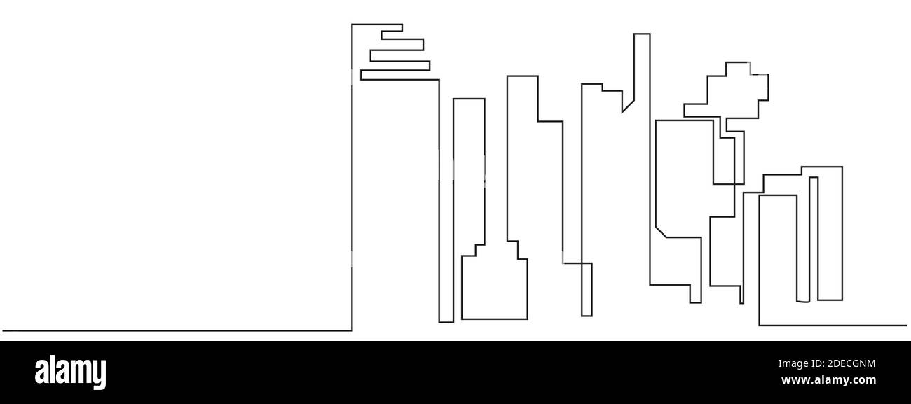 Illustration vectorielle des paysages urbains Illustration de Vecteur