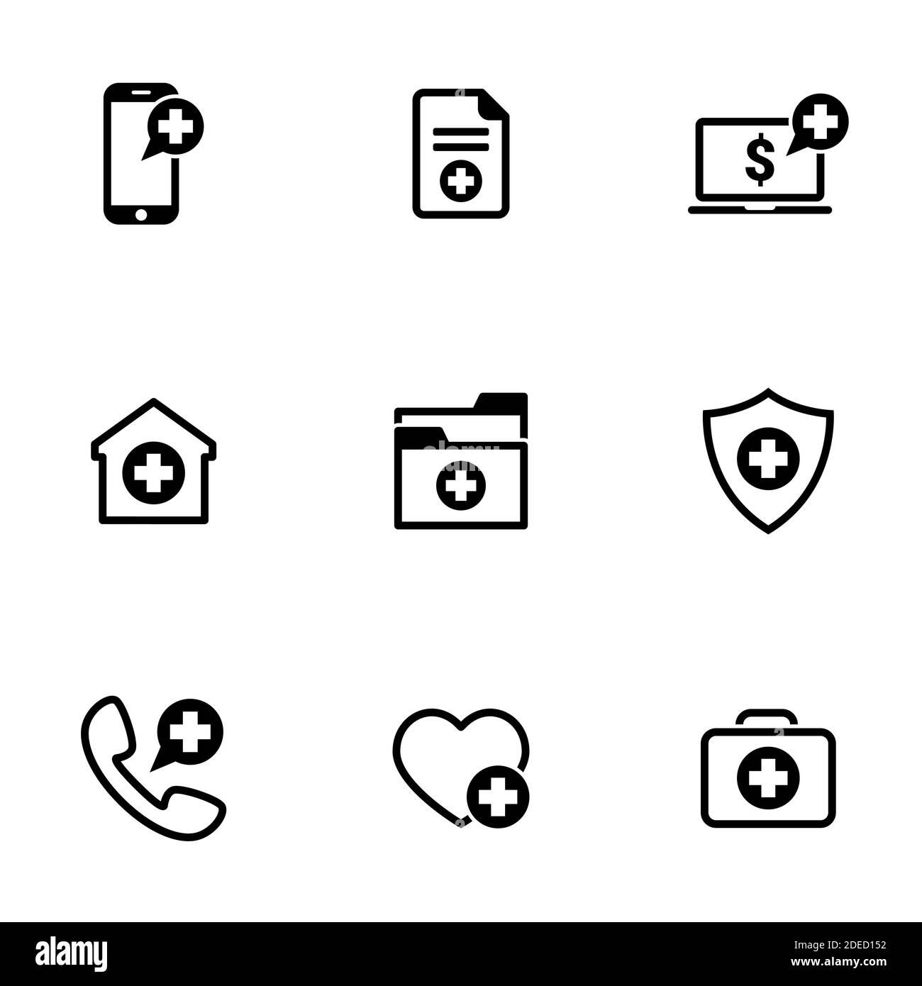 Ensemble d'icônes simples sur un thème Service médical, vecteur, conception, collection, plat, signe, symbole, élément, objet, illustration, isolé. Fond blanc Illustration de Vecteur Ensemble d'icônes simples sur un thème Service médical, vecteur, conception, collection, plat, signe, symbole, élément, objet, illustration, isolé. Fond blanc Illustration de Vecteur