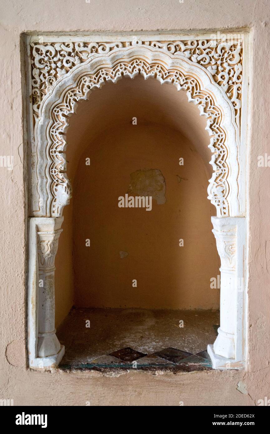 Architecture style marocain - vintage Banque D'Images