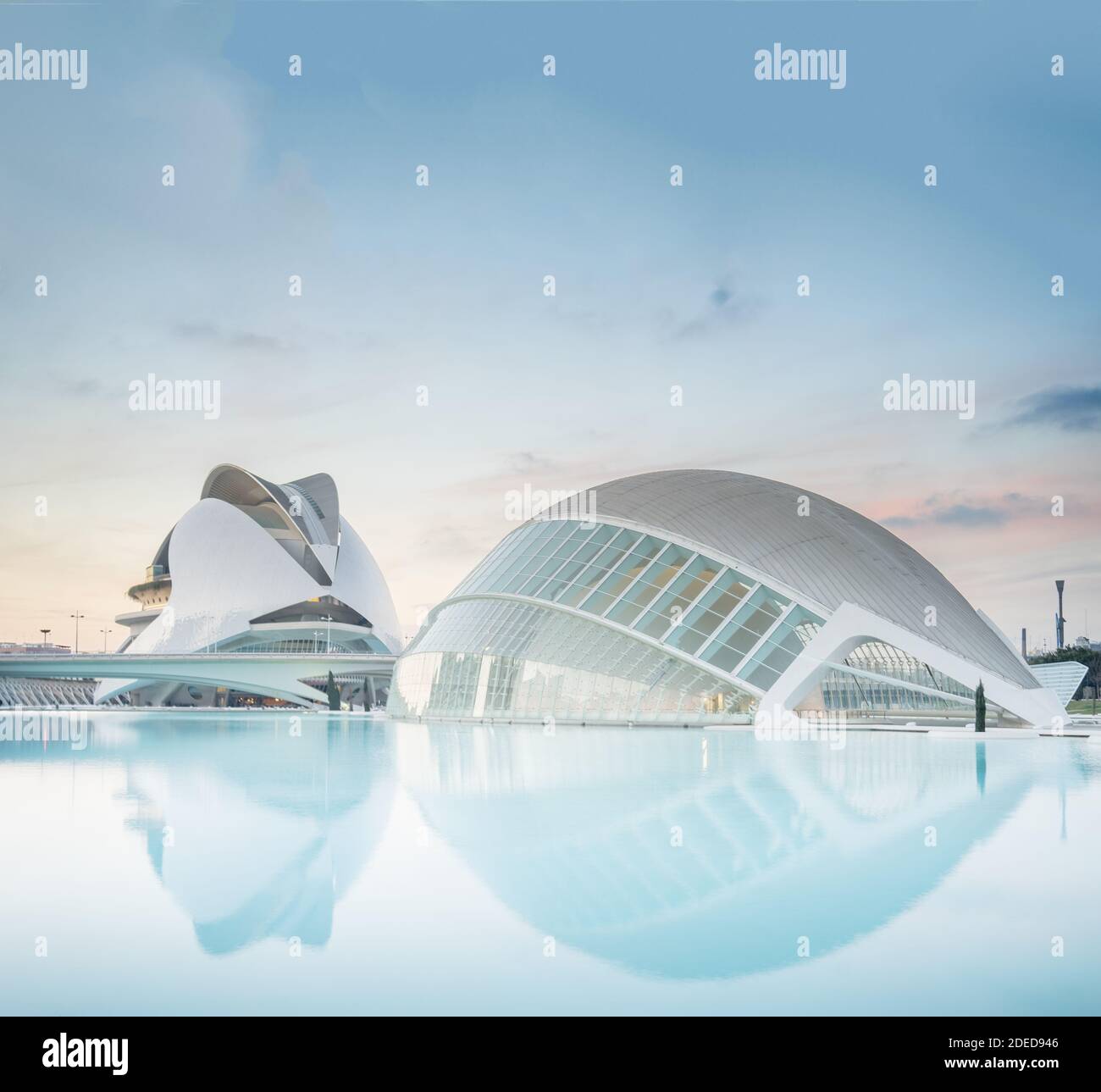 Art architecture science et design musée valence espagne Banque D'Images