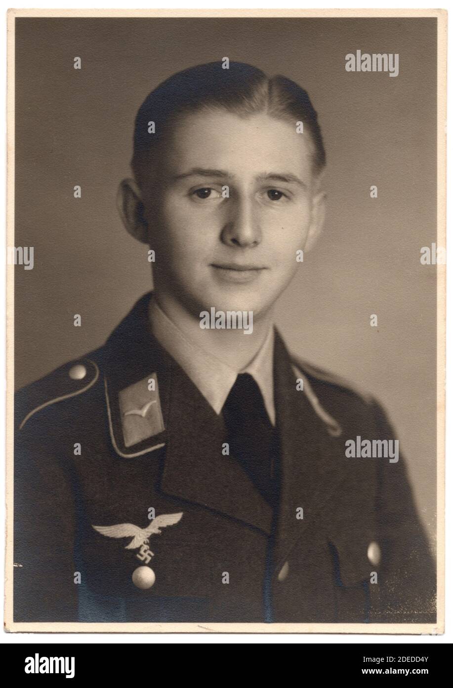 WW2 soldat allemand de la luftwaffe Banque D'Images