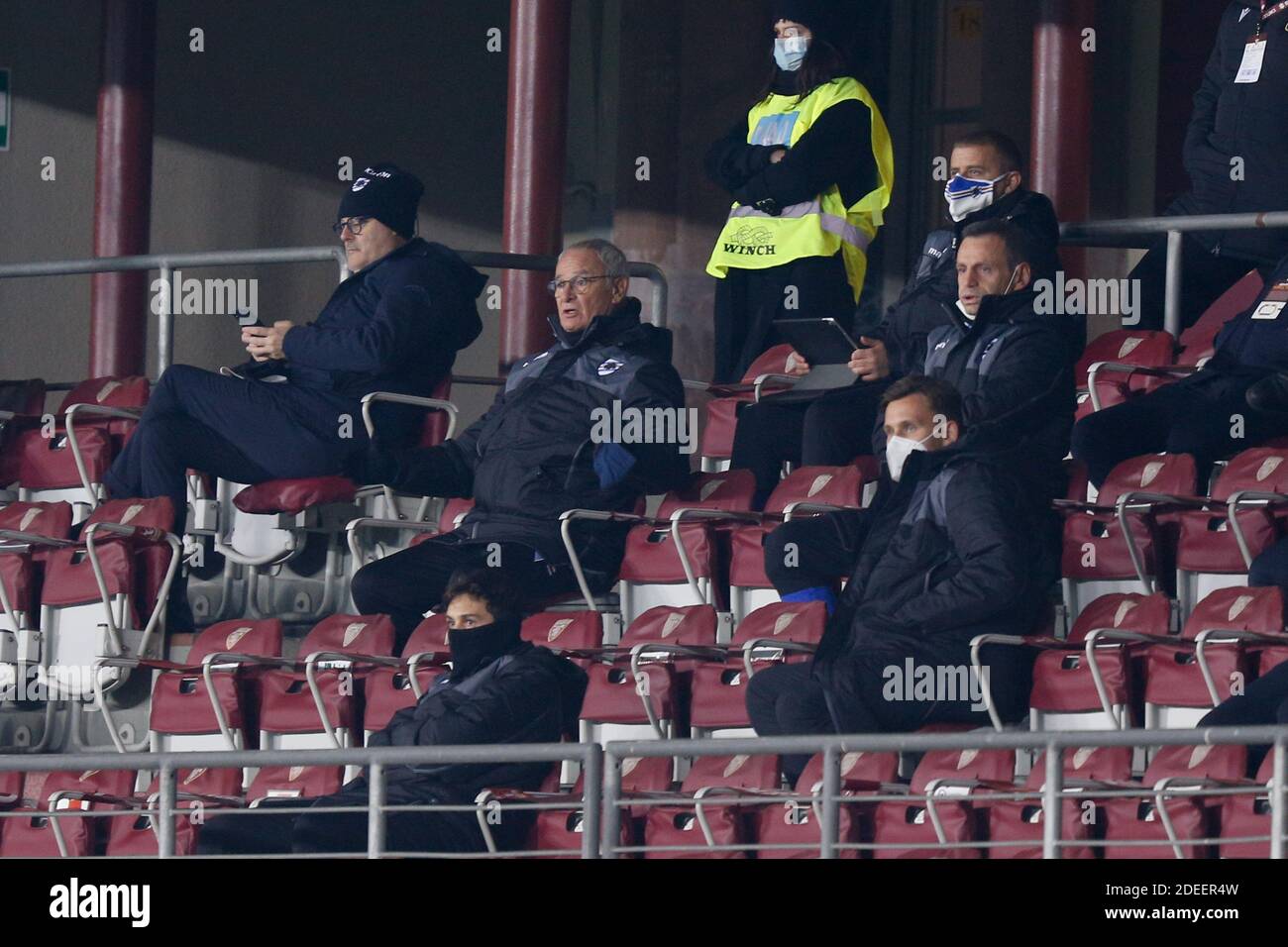 Stade Olimpico Grande Torino, Turin, Italie, 30 Nov 2020, Claudio Ranieri (UC Sampdoria) pendant le FC Torino vs UC Sampdoria, football italien série A match - photo Francesco Scccianoce / LM Banque D'Images