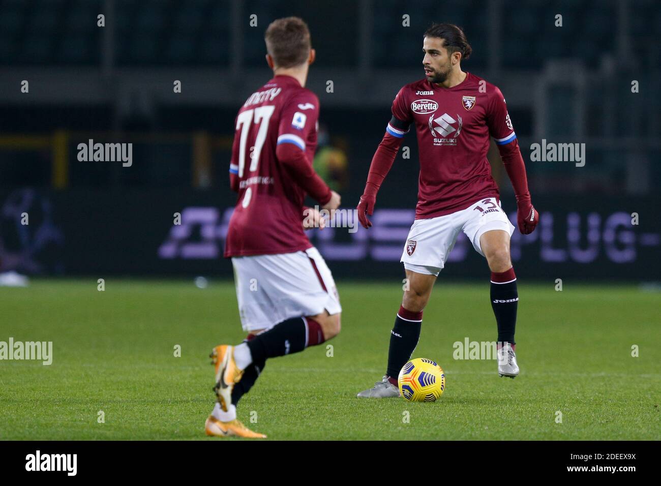 Stade Olimpico Grande Torino, Turin, Italie, 30 Nov 2020, Ricardo Rodriguez (Torino FC) pendant le Torino FC vs UC Sampdoria, football italien série A match - photo Francesco Scaccianoce / LM Banque D'Images