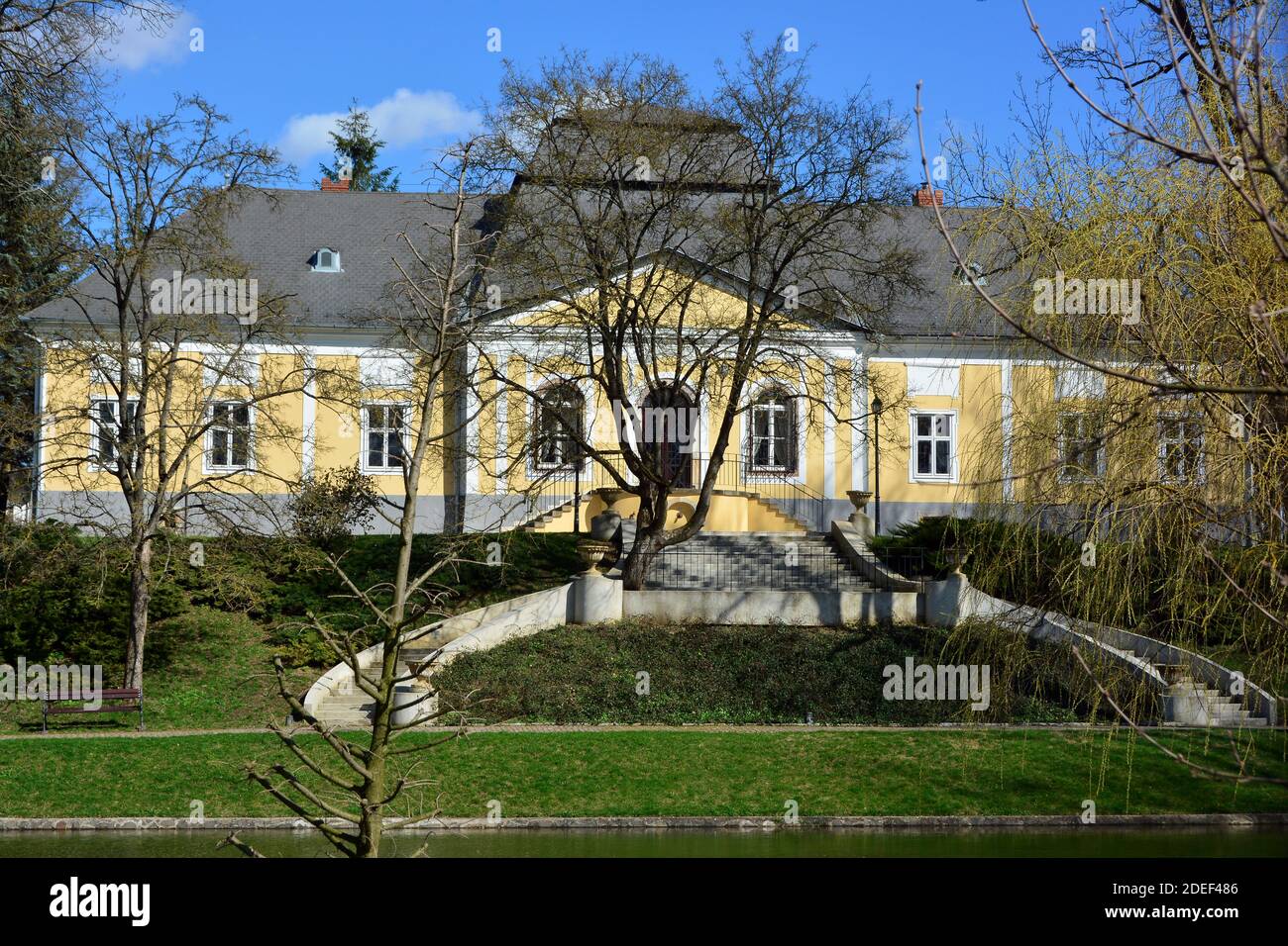 Prónay Château, Alsópetény, comté de Nógrád, Hongrie, Magyarország, Europe, Prónay-kastély Banque D'Images