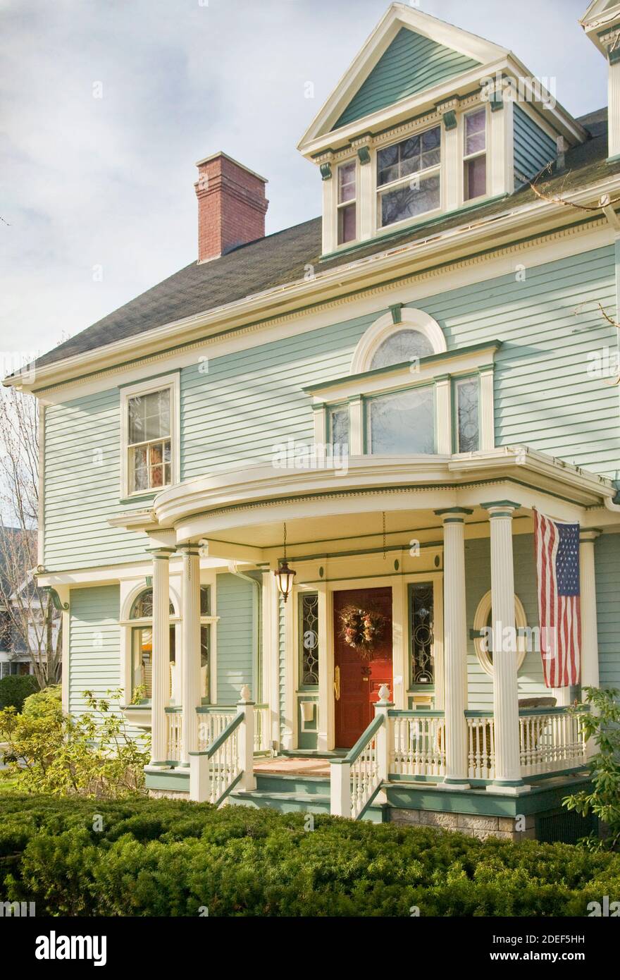 Grande maison aux Etats-Unis Banque D'Images