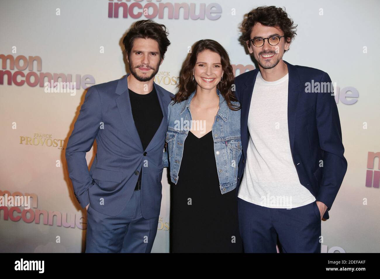 Petite Amie François Civil Compagne François civil, Josephine Japy et Hugo Gelin lors de la première de « mon  inconnu » à l'UGC Normandie, a Paris, France, le 01 avril 2019. Photo de  Jerome Domine/ABACAPRESS.COM Photo Stock -