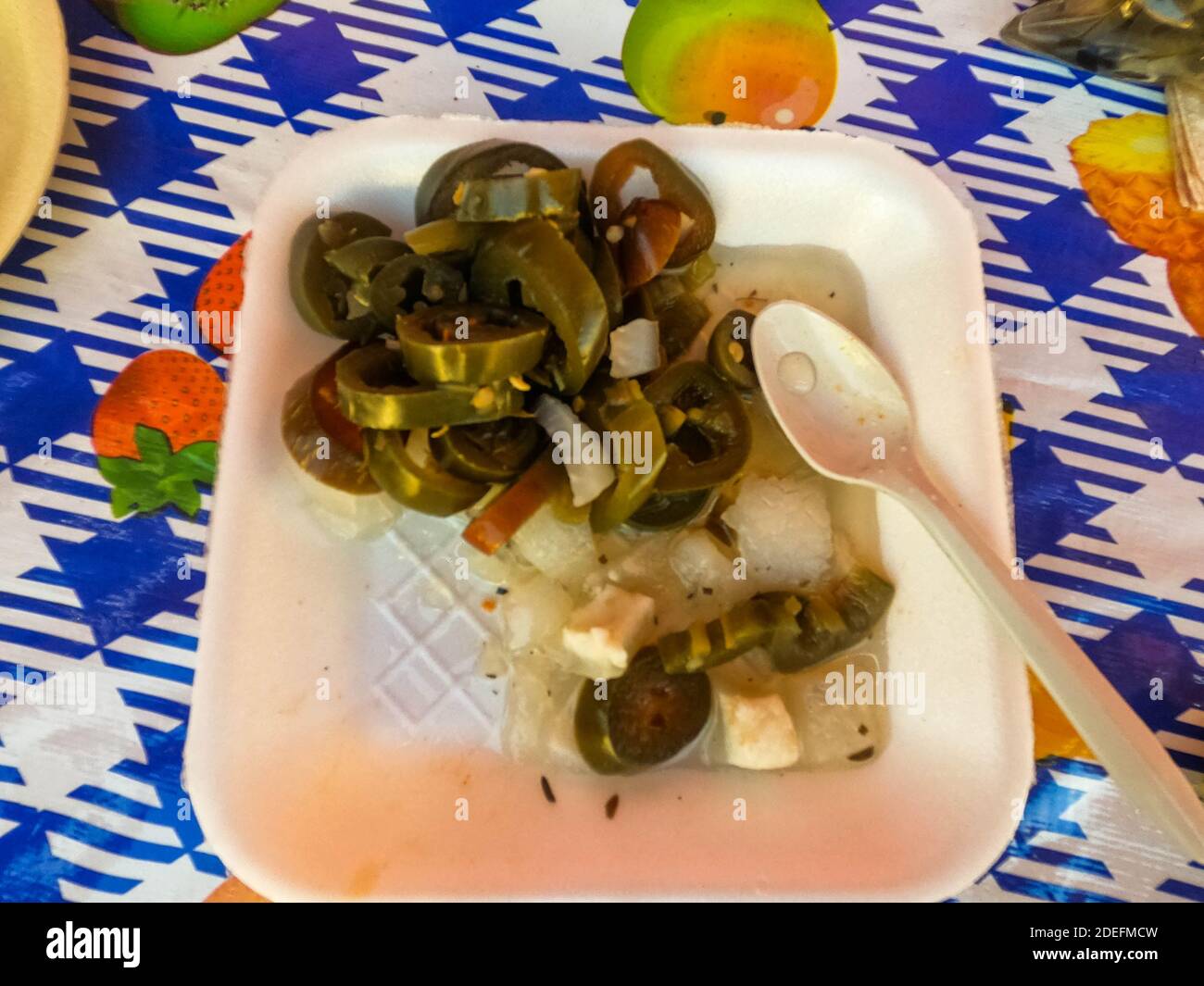 Zacahuil, la célèbre cuisine locale de Xilitila, San Luis Potosi, Mexique Banque D'Images