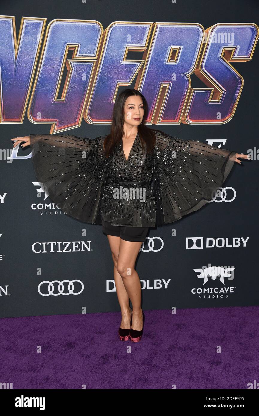 Ming-Na Wen assiste à la première mondiale de Walt Disney Studios Motion Pictures 'Avengers: Endgame' au Los Angeles Convention Center le 22 avril 2019 à Los Angeles, CA, Etats-Unis. Photo de Lionel Hahn/ABACAPRESS.COM Banque D'Images