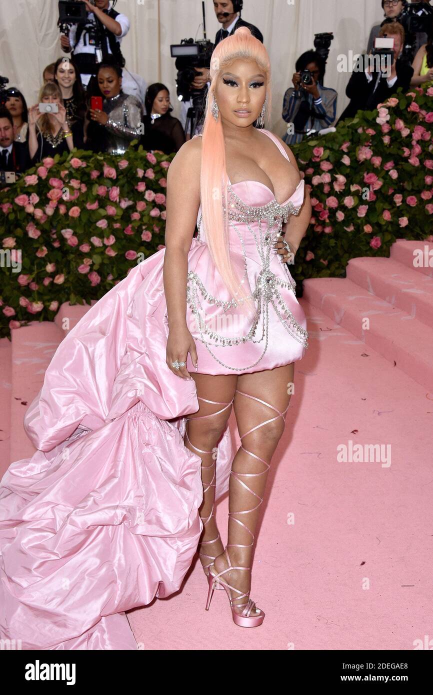 Nicki Minaj participe au Gala Celebrating Camp de 2019: Notes sur la mode au Metropolitan Museum of Art le 06 mai 2019 à New York. Photo de Lionel Hahn/ABACAPRESS.COM Banque D'Images