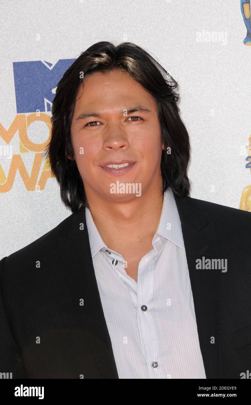 Chaske Spencer au MTV Movie Awards 2010 au Gibson Amphitheater, Universal Studios, Hollywood. CA 6, 6, 2010 Banque D'Images