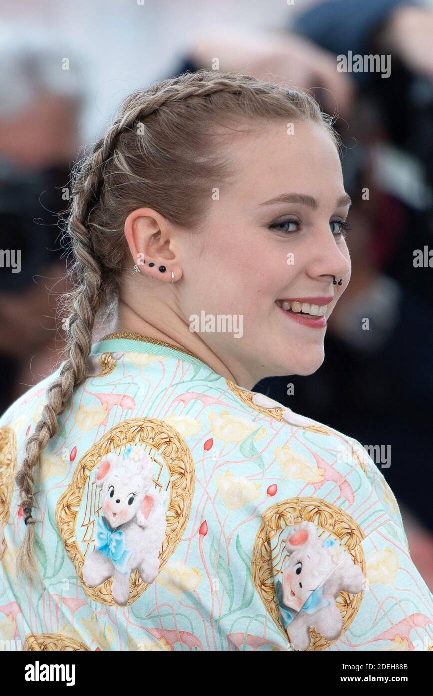 Victoria Bluck assiste au Jeune Ahmed Photocall dans le cadre du 72e Festival international du film de Cannes, France, le 21 mai 2019. Photo d'Aurore Marechal/ABACAPRESS.COM Banque D'Images