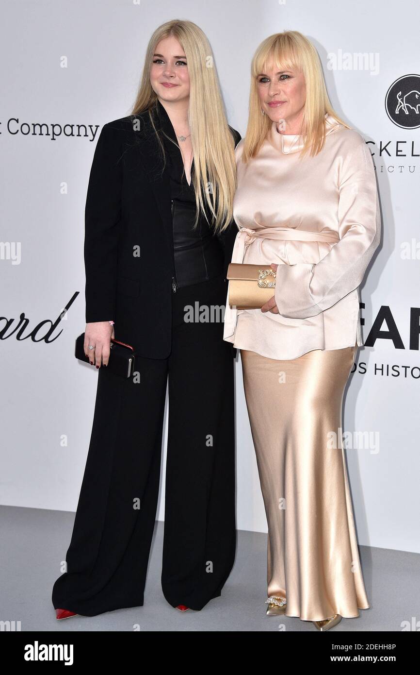 Harlow Jane-Arquette, Patricia Arquette participe au Gala 2019 de l'amfAR Cannes à l'Hôtel du Cap-Eden-Roc le 23 mai 2019 à Cap d'Antibes, France. Photo de Lionel Hahn/ABACAPRESS.COM Banque D'Images