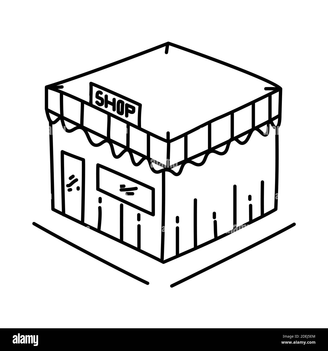 Vecteur de jeu d'icônes dessinées à la main. Illustration de Vecteur