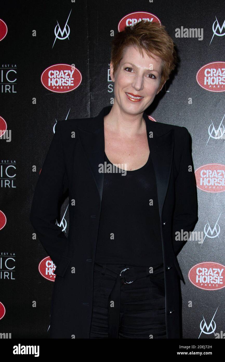 Natacha Polony participe à la première danseuse bionique au Crazy Horse à Paris, France, le 03 juin 2019. Photo d'Aurore Marechal/ABACAPRESS.COM Banque D'Images