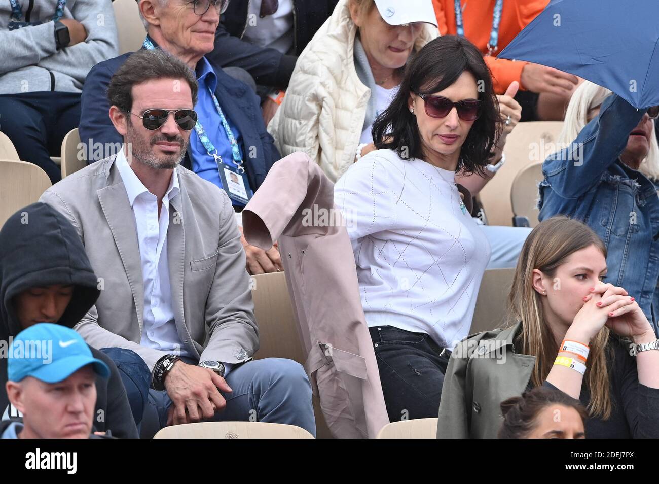 Geraldine Maillet participe à l'Open de tennis français 2019 - neuvième