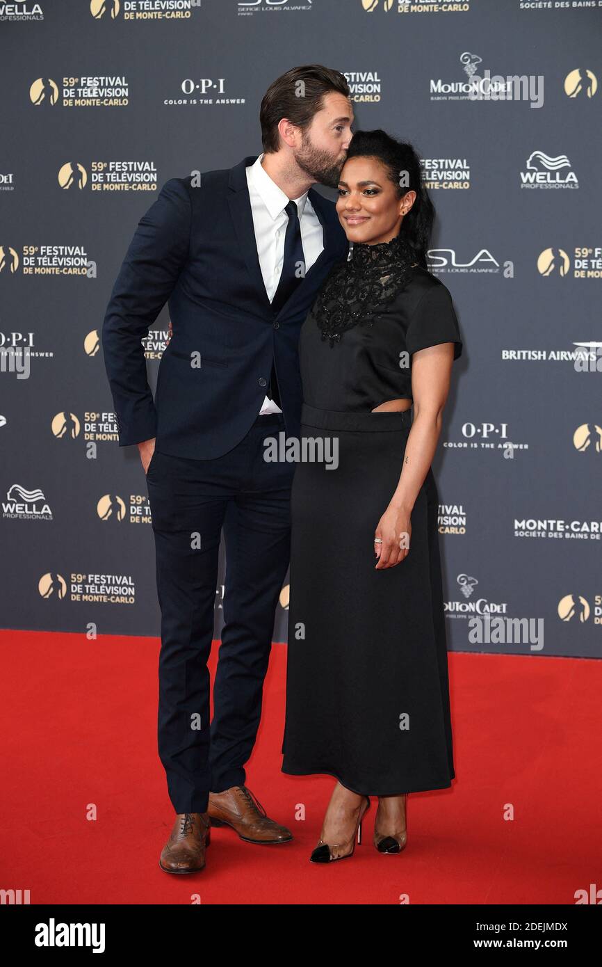Ryan Eggold And Freema Agyeman A Couple Ryan Eggold et Freema Agyeman assistent à la cérémonie d'ouverture du 59ème  Festival de télévision de Monte Carlo le 14 juin 2019 à Monte-Carlo,  Monaco.photo de David Niviere/ABACAPRESS.COM Photo Stock - Alamy