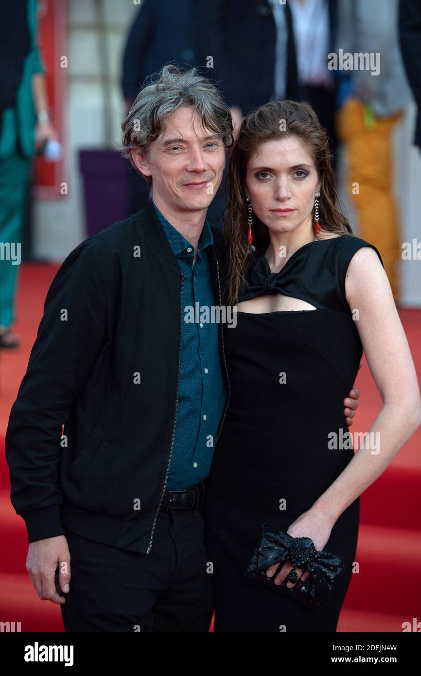 Swann Arlaud et Maud Wyler assistent au tapis rouge lors du 33ème Festival du film de Cabourg à Cbourg, France, le 14 juin 2019. Photo d'Aurore Marechal/ABACAPRESS.COM Banque D'Images