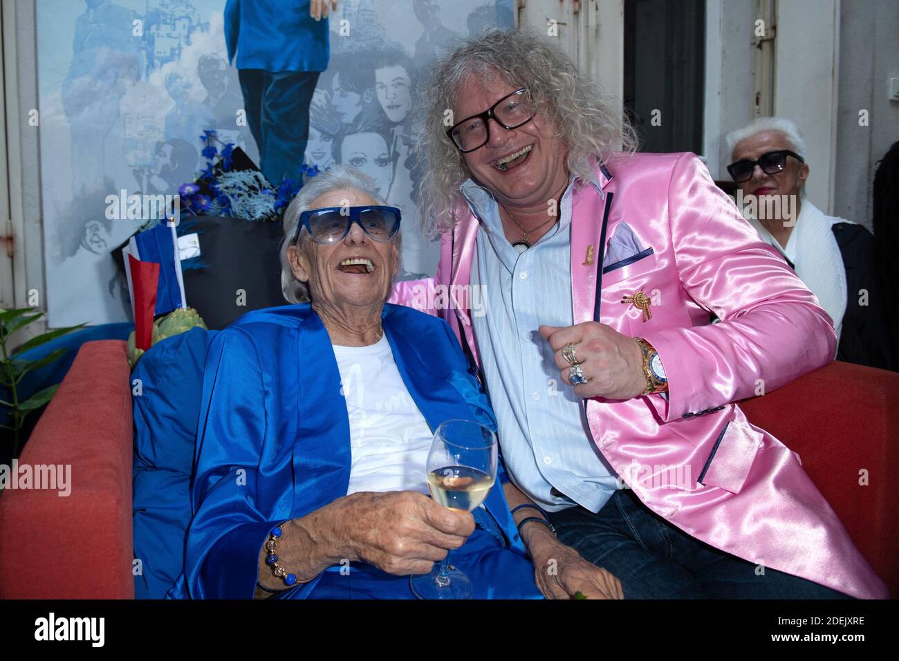 Michou Et Pierre Jean Chalencon Participant A La e Fete D Anniversaire De Michou A Paris France Le 18 Juin 19 Photo D Aurore Marechal Abacapress Com Photo Stock Alamy