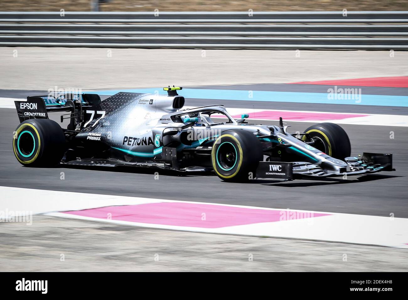 Valtteri Bottas (Scuderia Mercedes AMG Petronas Motorsport) se déroule pendant le Grand Prix de France 2019, le Castellet, France, le 23 juin 2019. Photo de Marco Piovanotto/ABACAPRESS.COM Banque D'Images