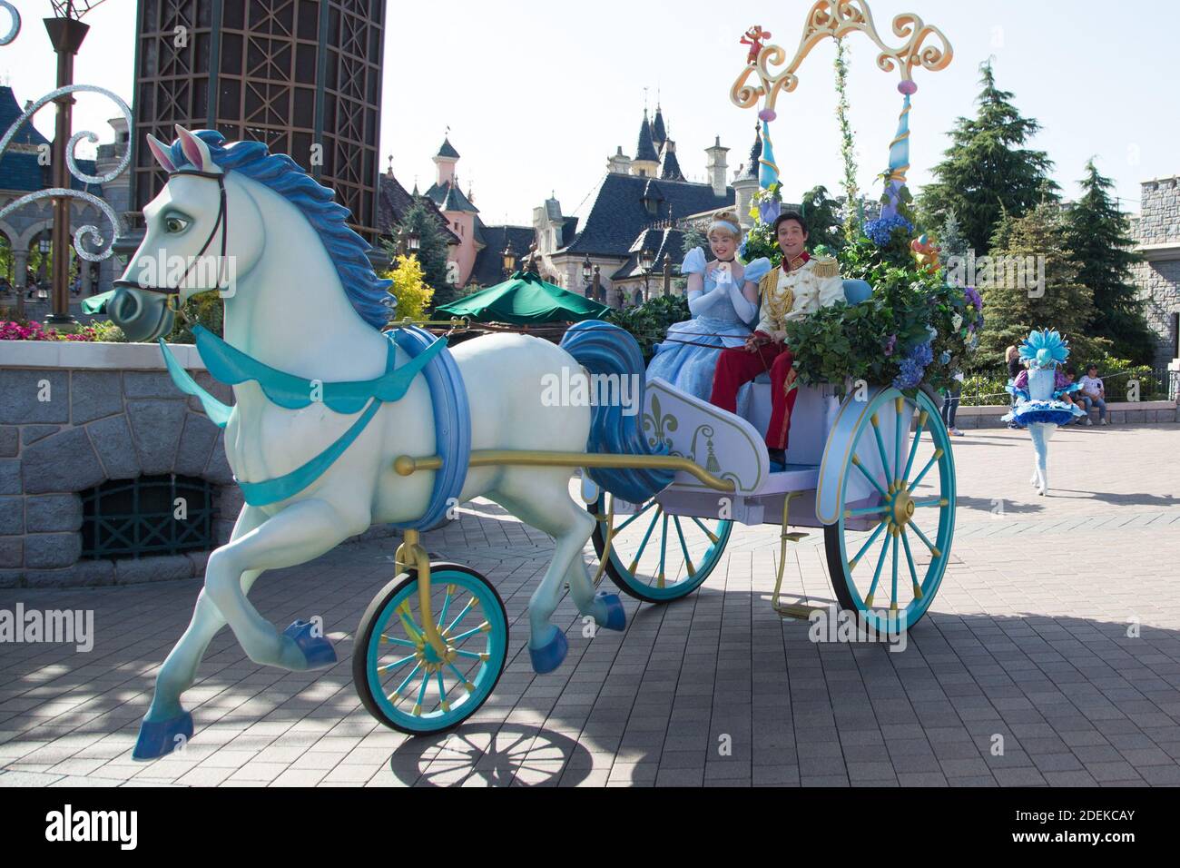 Défilent les étoiles de Disney lors de l'événement du Lion King Festival à Disneyland Paris le 29 juin 2019 à Paris, France. Photo de Nasser Berzane/ABACAPRESS.COM Banque D'Images