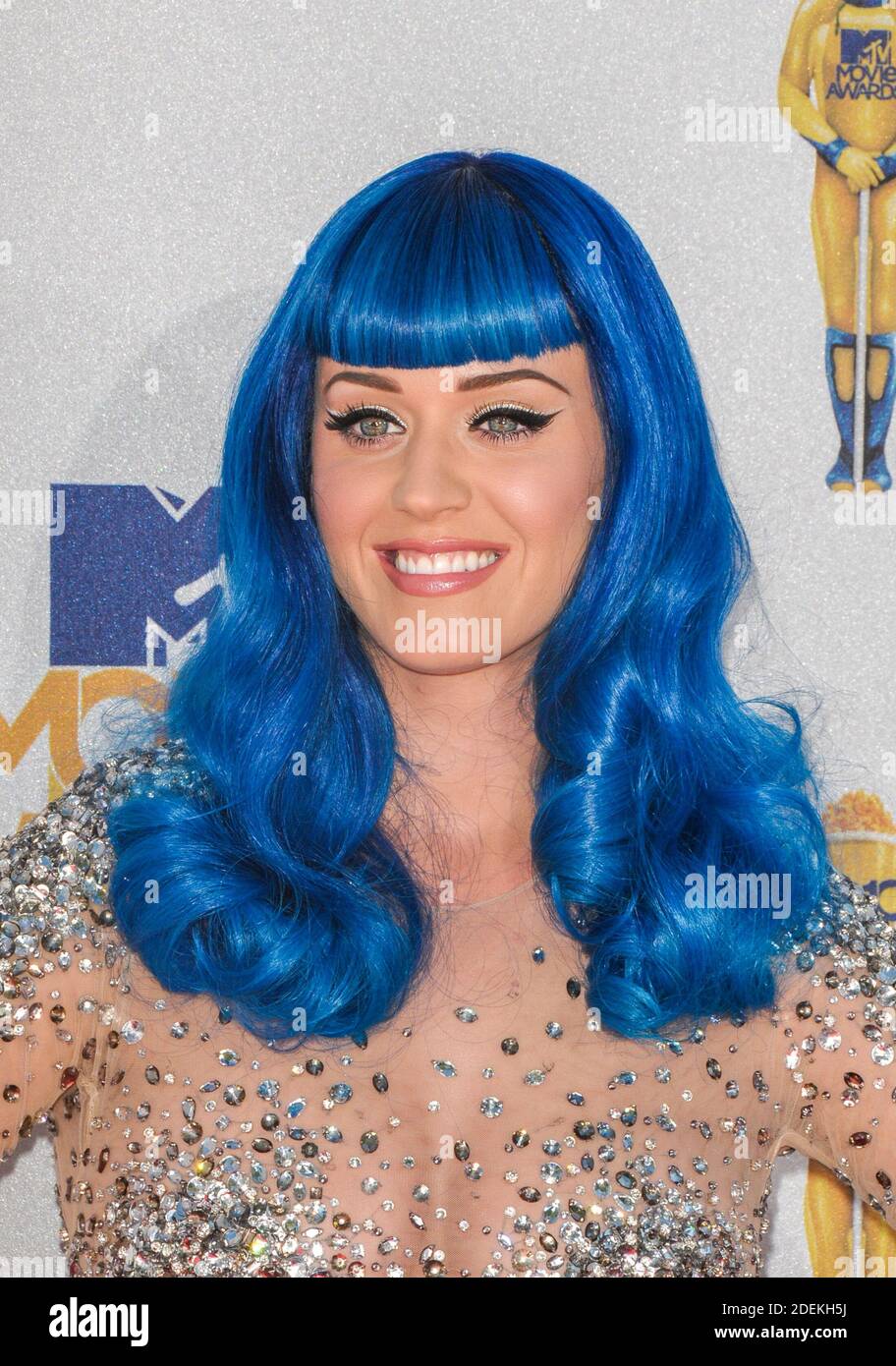 Katy Perry au MTV Movie Awards 2010 au Gibson Amphitheater, Universal Studios, Hollywood. CA 6, 6, 2010 Banque D'Images