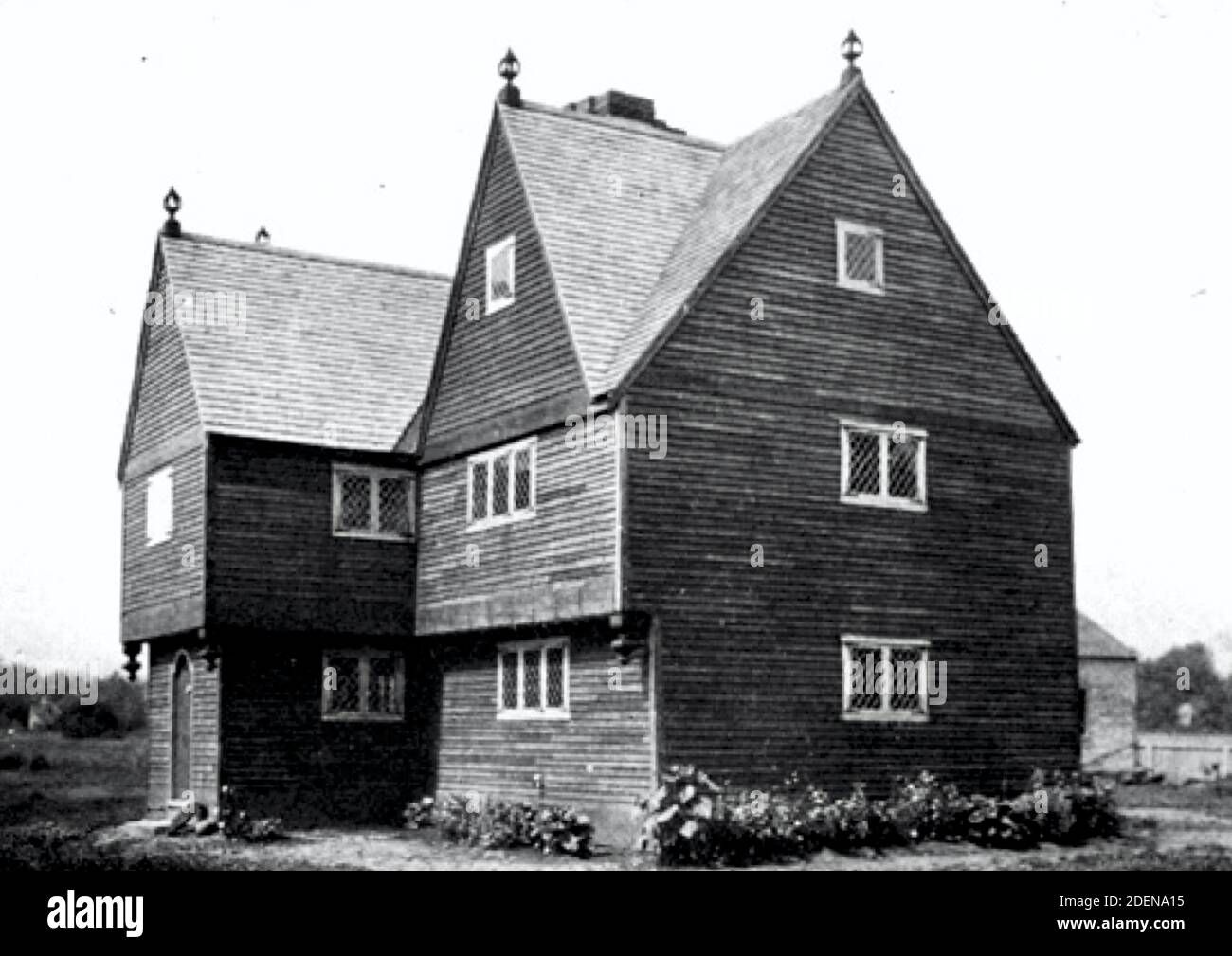 Broadhearth, Saugus Ironworks House peut-être la résidence du directeur d'ironworks. Banque D'Images