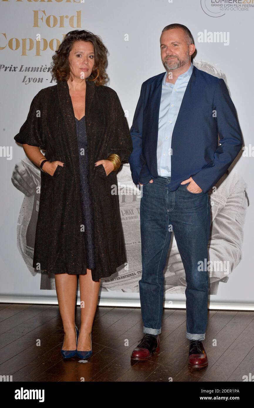 Delphine Gleize assister à la cérémonie de remise des prix Lumiere lors du 11e Festival Lumiere de Lyon à la salle 3000 à Lyon, France, le 18 octobre 2019. Photo de Julien Reynaud/APS-Medias/ABACAPRESS.COM Banque D'Images