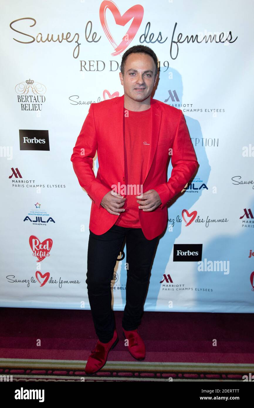 Laurent Amar assistant à la défile rouge 2019 à l'hôtel Marriott champs-Elysées à Paris, France, le 15 novembre 2019. Photo d'Aurore Marechal/ABACAPRESS.COM Banque D'Images