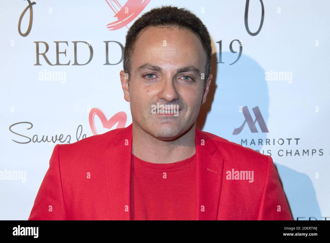 Laurent Amar assistant à la défile rouge 2019 à l'hôtel Marriott champs-Elysées à Paris, France, le 15 novembre 2019. Photo d'Aurore Marechal/ABACAPRESS.COM Banque D'Images
