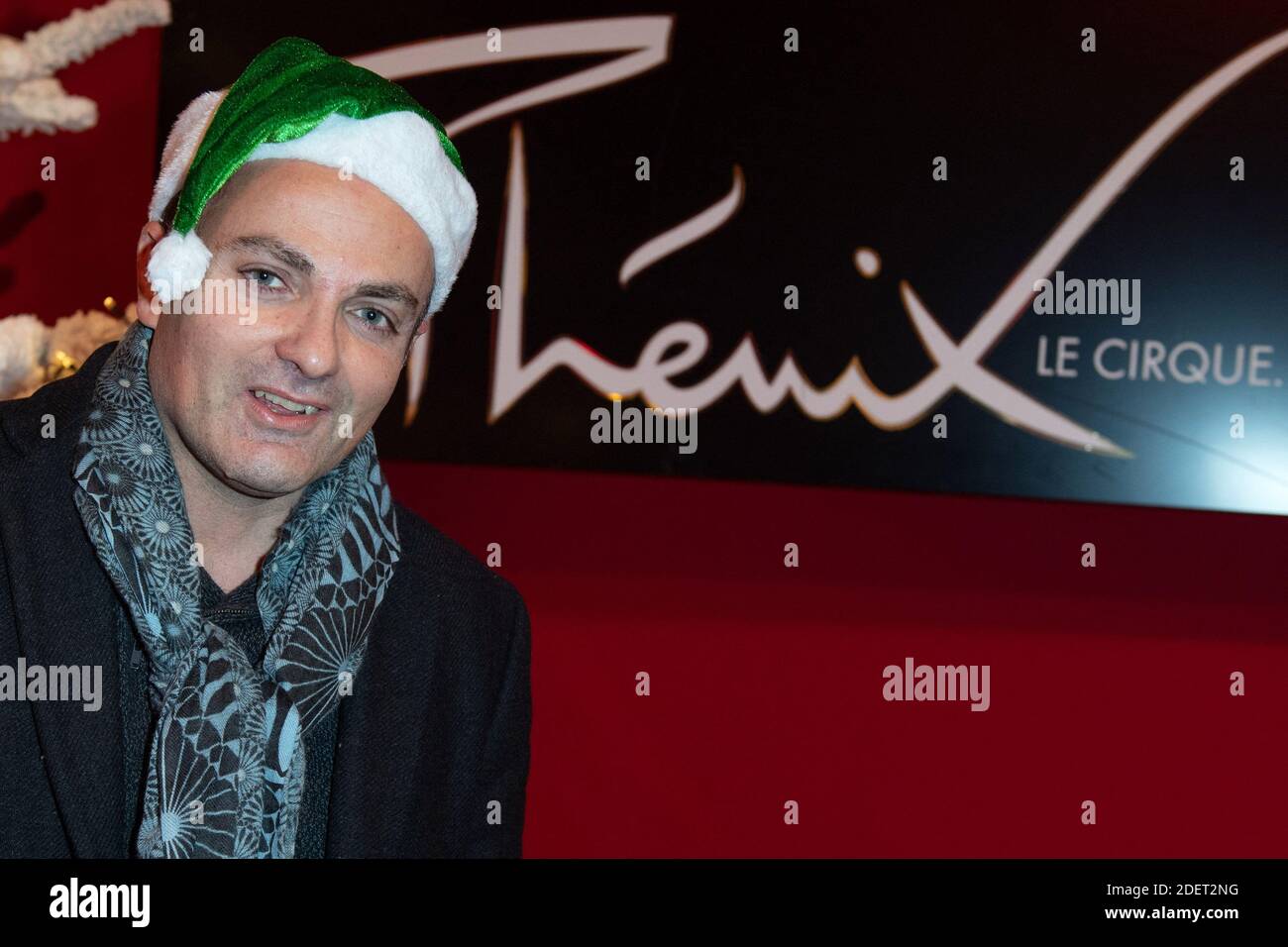 Laurent Amar participant au lancement de Peres Noel Verts organisé par le secours populaire au Cirque Phénix à Paris, France, le 20 novembre 2019. Photo d'Aurore Marechal/ABACAPRESS.COM Banque D'Images