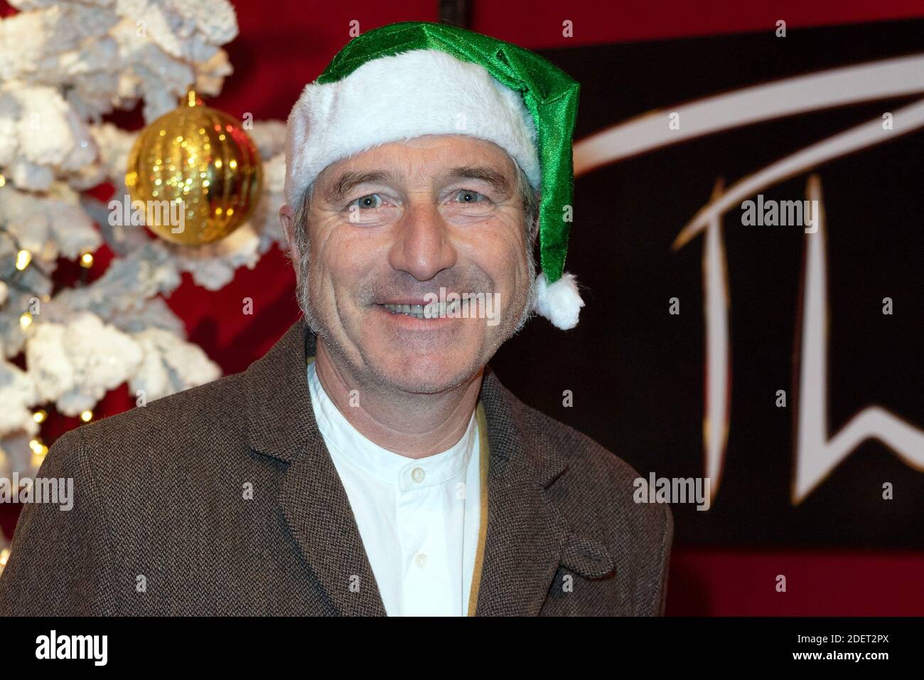 Stephane Marie assiste au lancement de Peres Noel Verts organisé par le secours populaire au Cirque Phénix à Paris, France, le 20 novembre 2019. Photo d'Aurore Marechal/ABACAPRESS.COM Banque D'Images