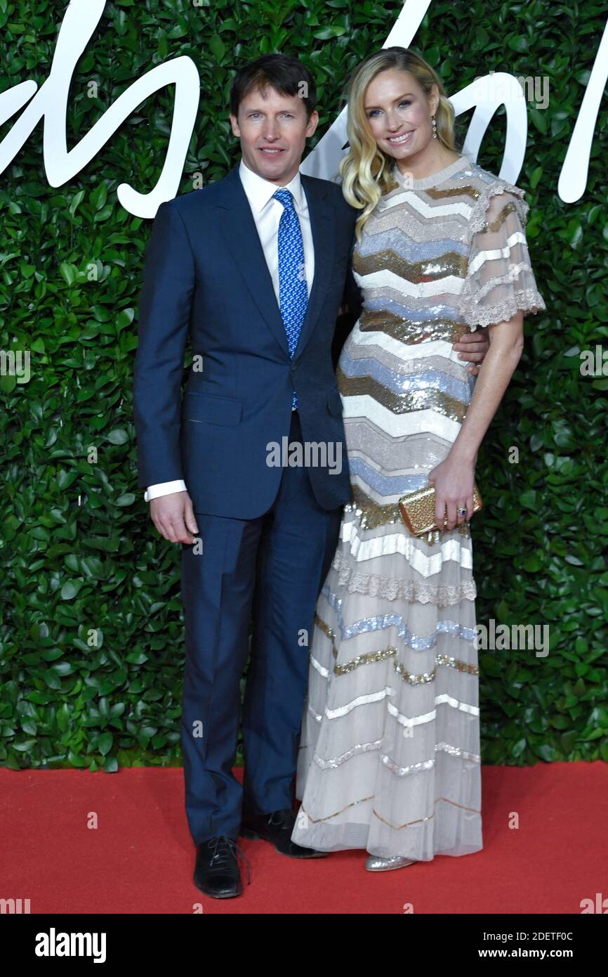 Sofia Wellesley, James Blunt assister aux Fashion Awards 2019 au Royal Albert Hall de Londres, en Angleterre, le 02 décembre 2019. Photo d'Aurore Marechal/ABACAPRESS.COM Banque D'Images