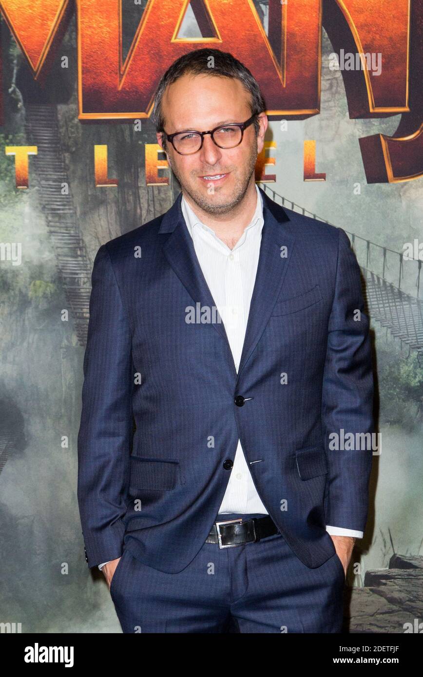 Le réalisateur Jake Kasdan participe à la première du film « Jumanji Next Level » de Paris au Grand Rex à Paris, le 03 décembre 2019. Photo de Nasser Berzane/ABACAPRESS.COM Banque D'Images