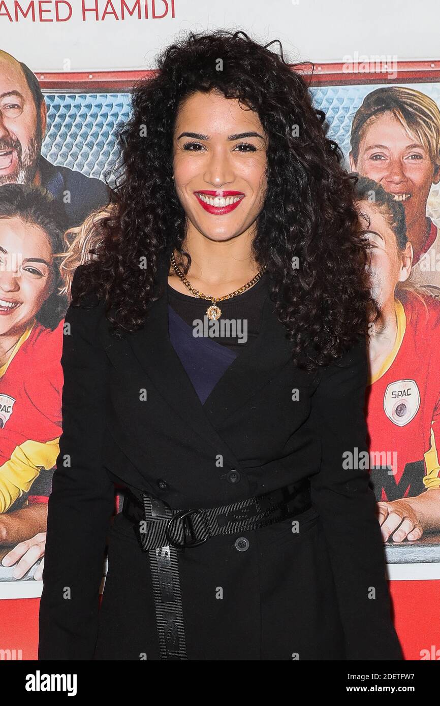 Sabrina Ouazani à la tête de première de l'une Belle Equipe à Biarritz Elysées à Paris, France, le 3 décembre 2019. Photo de David Boyer/ABACAPRESS.COM Banque D'Images