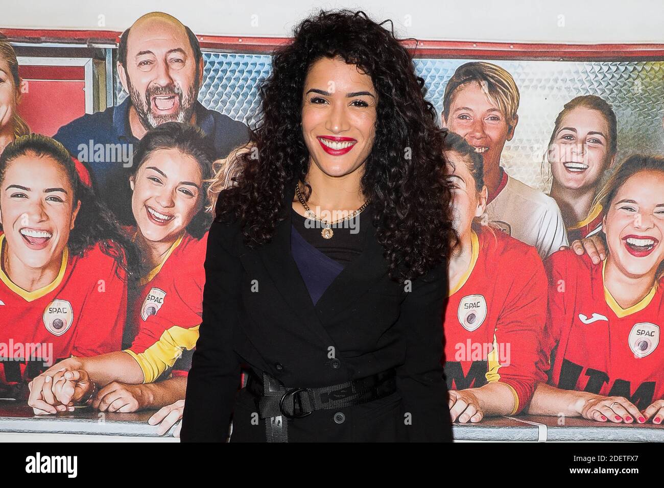 Sabrina Ouazani à la tête de première de l'une Belle Equipe à Biarritz Elysées à Paris, France, le 3 décembre 2019. Photo de David Boyer/ABACAPRESS.COM Banque D'Images