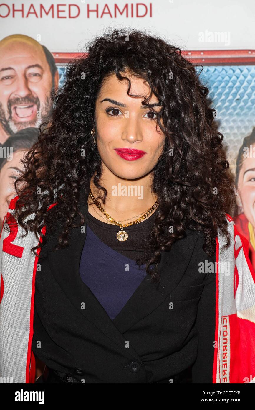 Sabrina Ouazani à la tête de première de l'une Belle Equipe à Biarritz Elysées à Paris, France, le 3 décembre 2019. Photo de David Boyer/ABACAPRESS.COM Banque D'Images