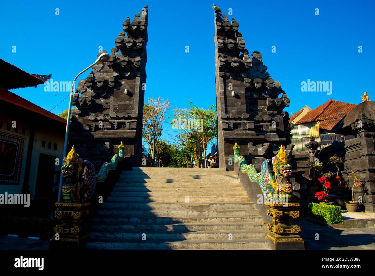 Temple de Tanah Lot - Bali - Indonésie Banque D'Images