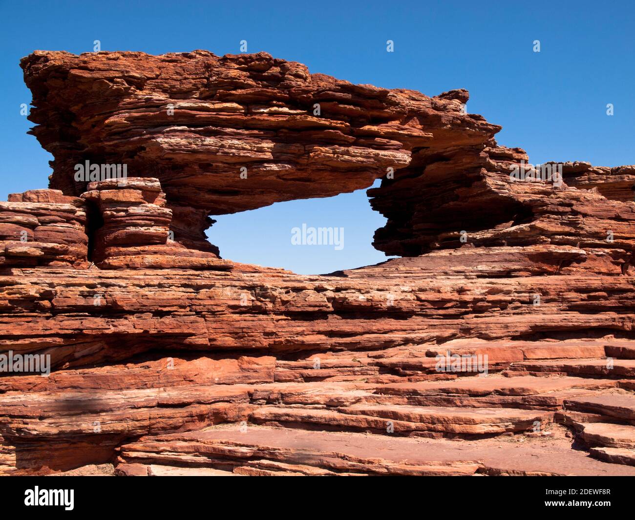 Fenêtre natures, parc national de Kalbarri. Banque D'Images