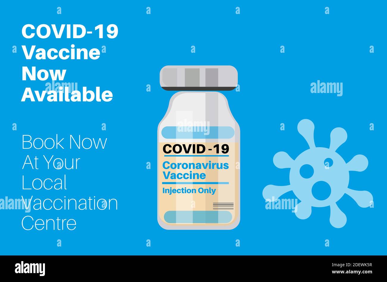 Vaccin Covid-19 approuvé Illustration de Vecteur