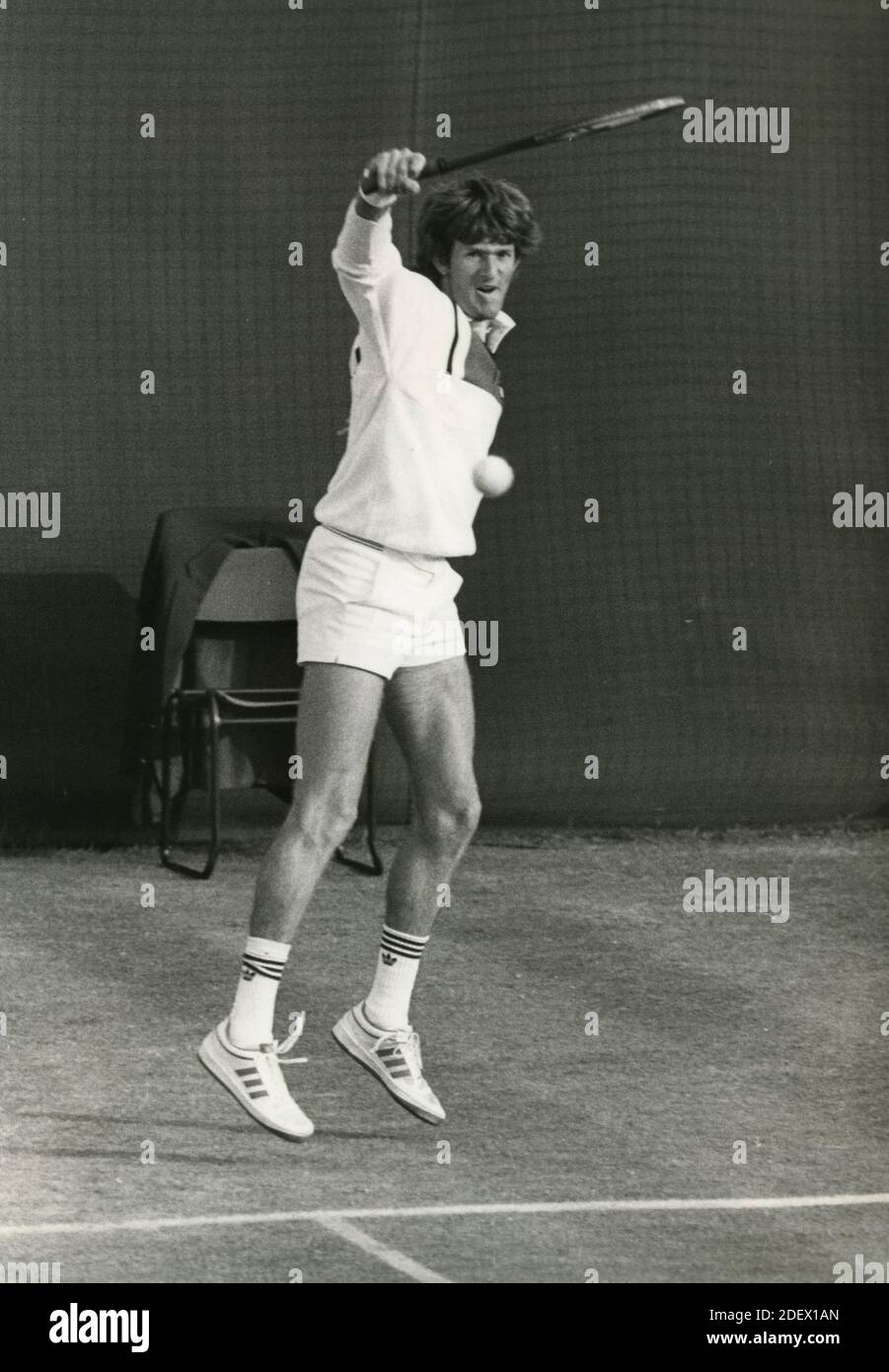 Carte De Collection Sportscaster - Ray Moore, Joueur De Tennis Sud-africain - Années 1978 - État Near Mint