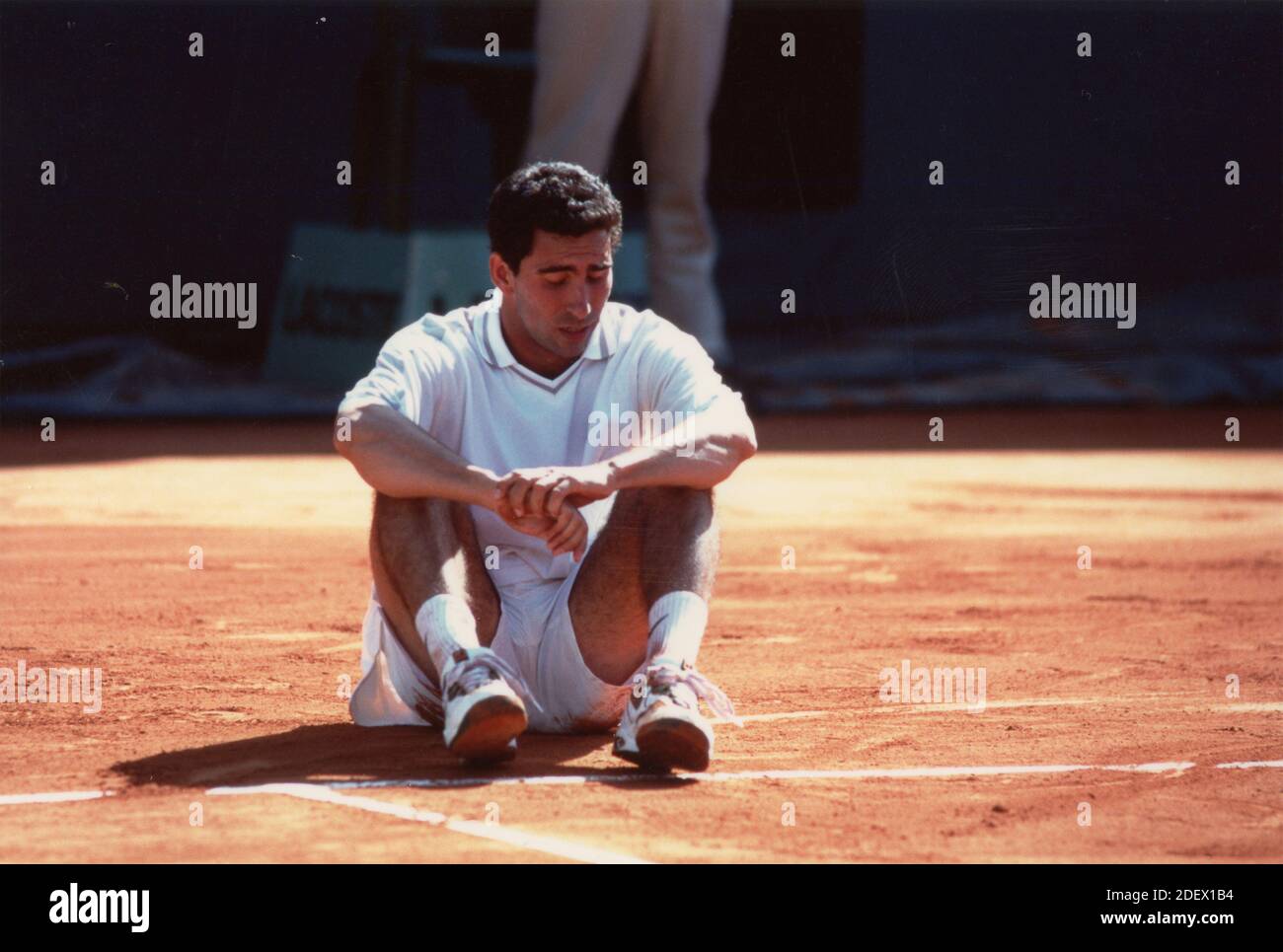 Spanish tennis player albert costa Banque de photographies et d’images à haute résolution Alamy