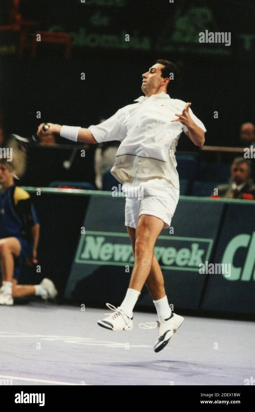 Joueur espagnol de tennis Albert Costa, années 2000 Banque D'Images