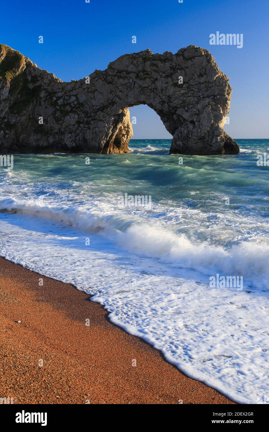 Géographie / Voyage, Grande-Bretagne, Angleterre, Durdle Door, Dorset, Additional-Rights-Clearance-Info-non-disponible Banque D'Images